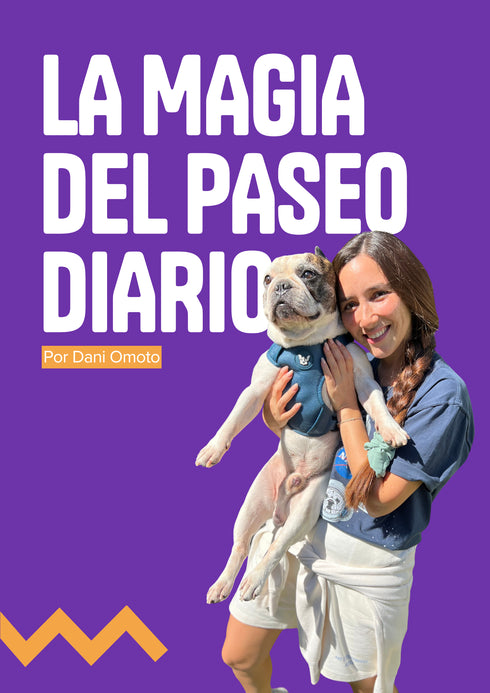 Pretal Doble Agarre Cerezo + Guía PDF "La Magia del Paseo Diario" de REGALO